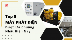 Top 5 máy phát điện được ưa chuộng nhất hiện nay