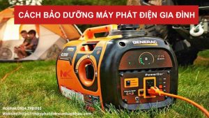 Bảo dưỡng máy phát điện gia đình